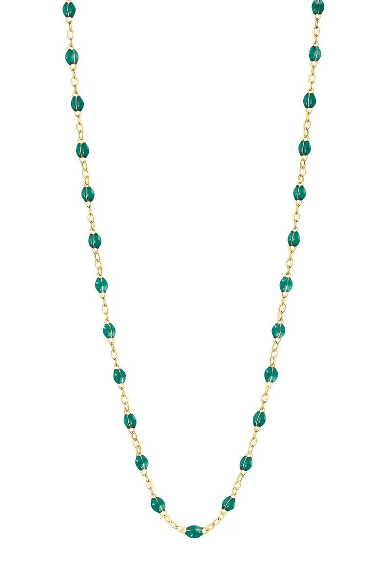 Gigi Clozeau Classic Gigi Necklace in Emerald - 19.7" | Shop Eleanor
