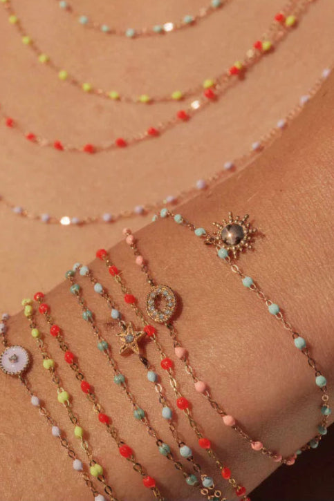 The Gigi Classic Bracelet Coral | Shop Eleanor