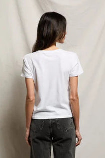 perfect white tee Lisa Crew Tee | Shop Eleanor