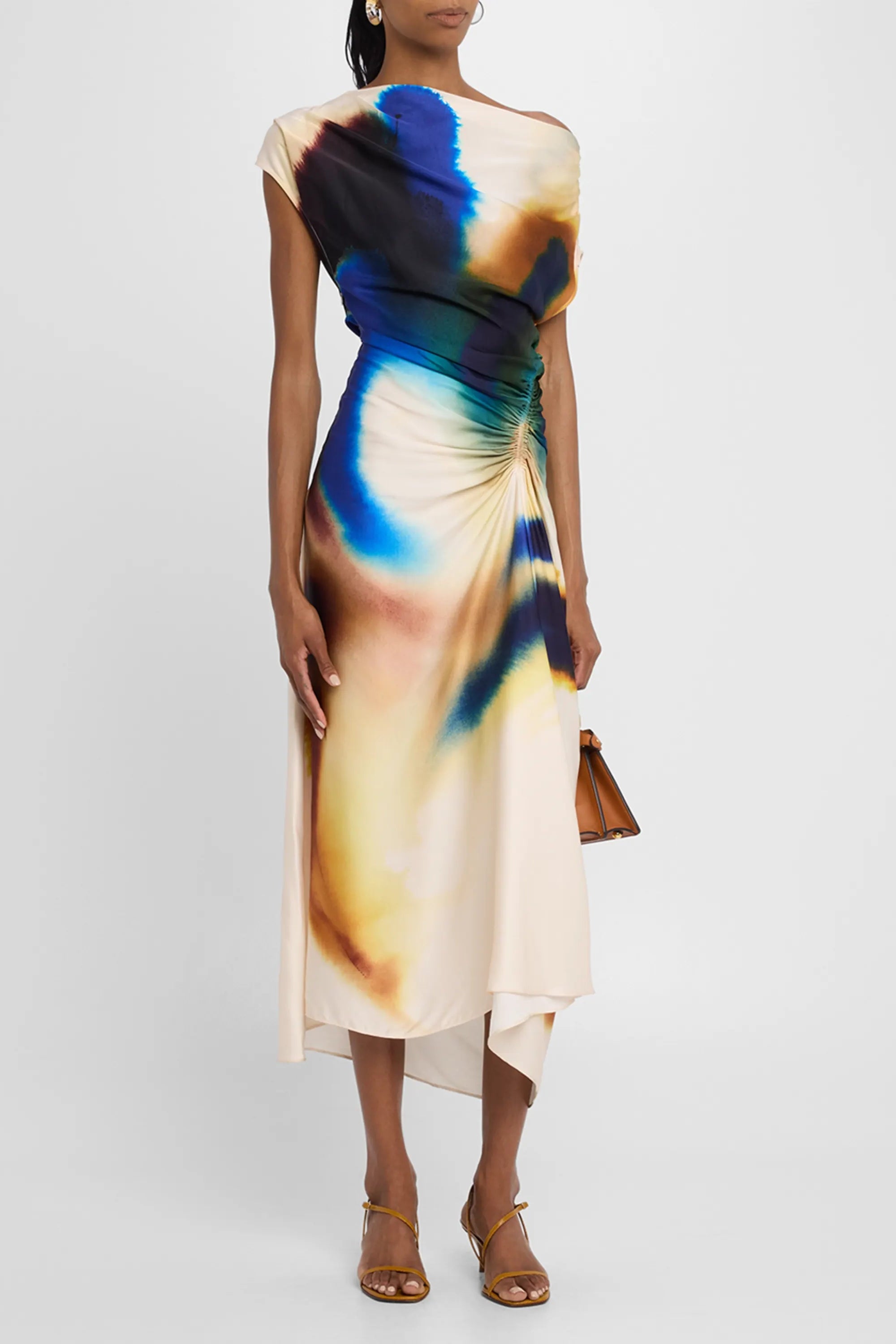A.L.C. Penny Dress in Lapis Multi | Shop Eleanor - Women's Designer Clothing Boutique