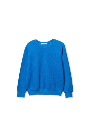 Perfect White Tee Ziggy Sweatshirt in Cobalt | Shop Eleanor