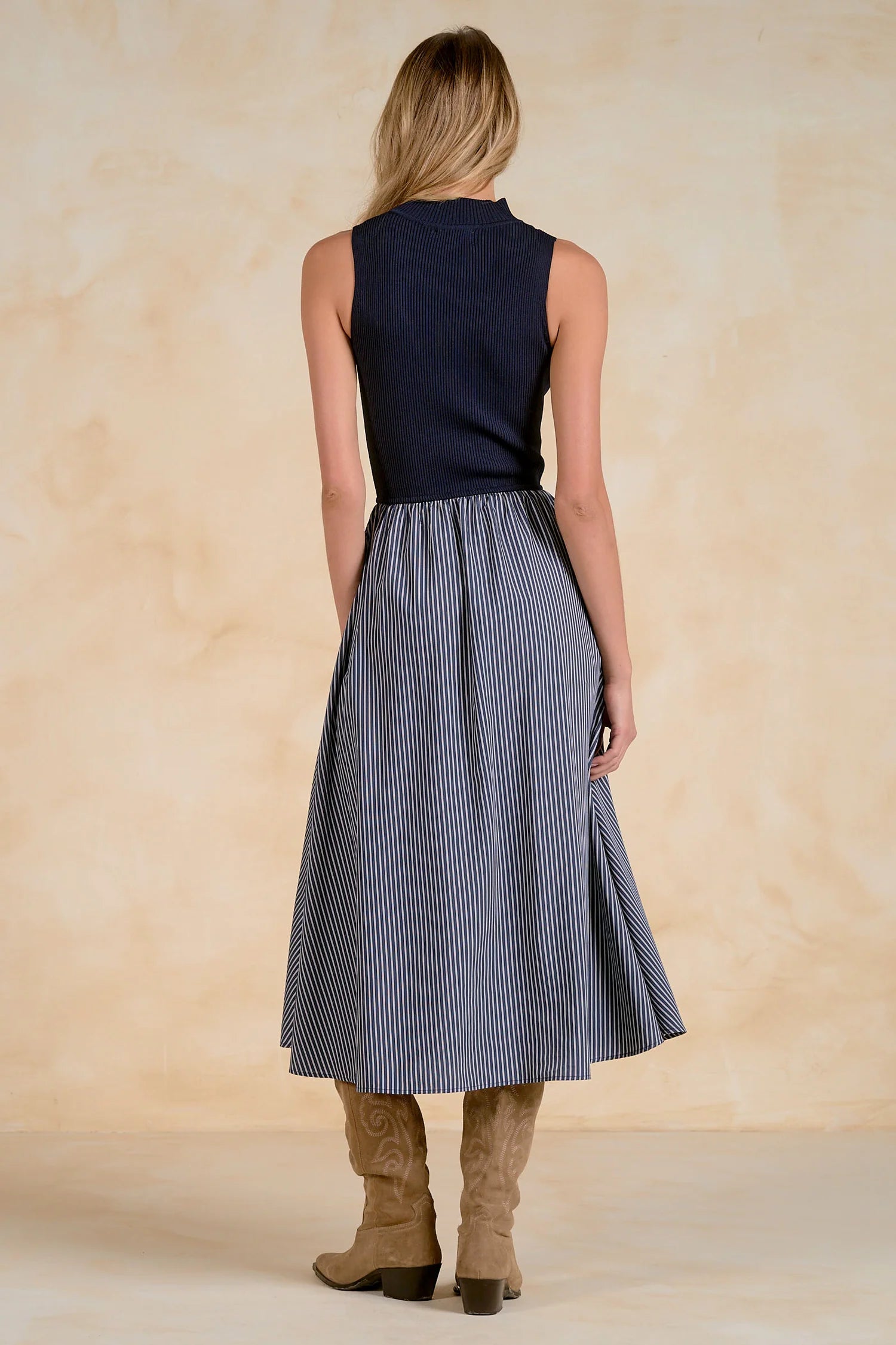 Elan Mixed Media Dress | Shop Eleanor