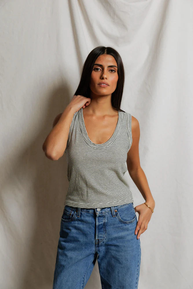 Vicky Stripe Tank