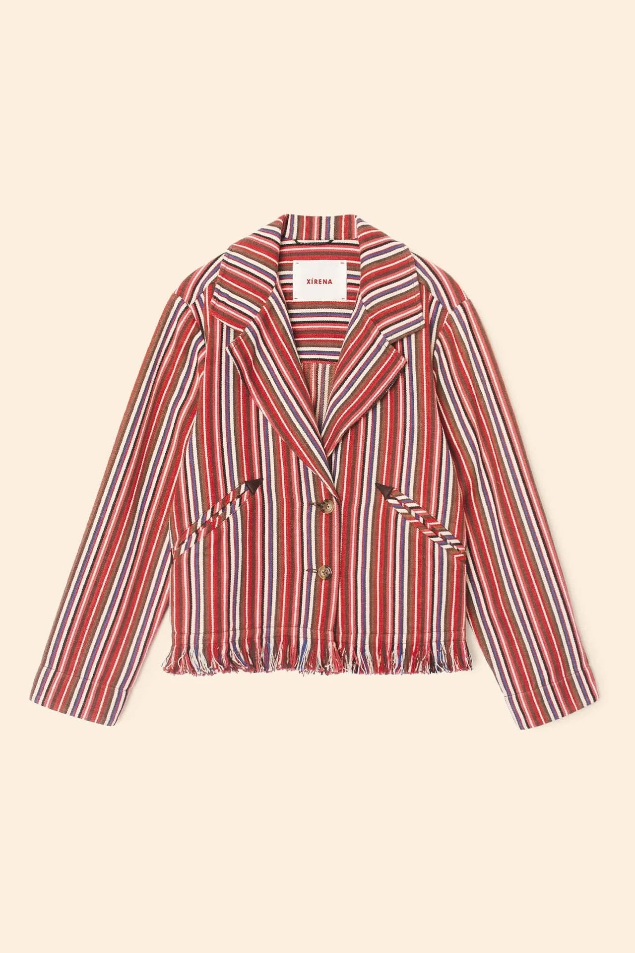 Xírena Garett Jacket in Onyx Stripe | Shop Eleanor - Women's Online Designer Clothing Boutique