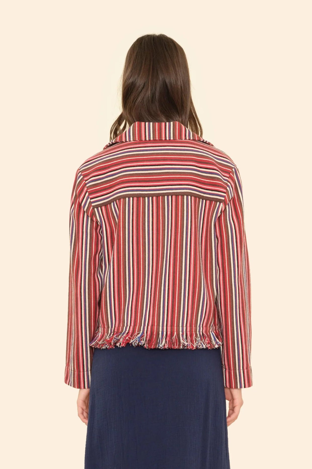 Xírena Garett Jacket in Onyx Stripe | Shop Eleanor - Women's Clothing