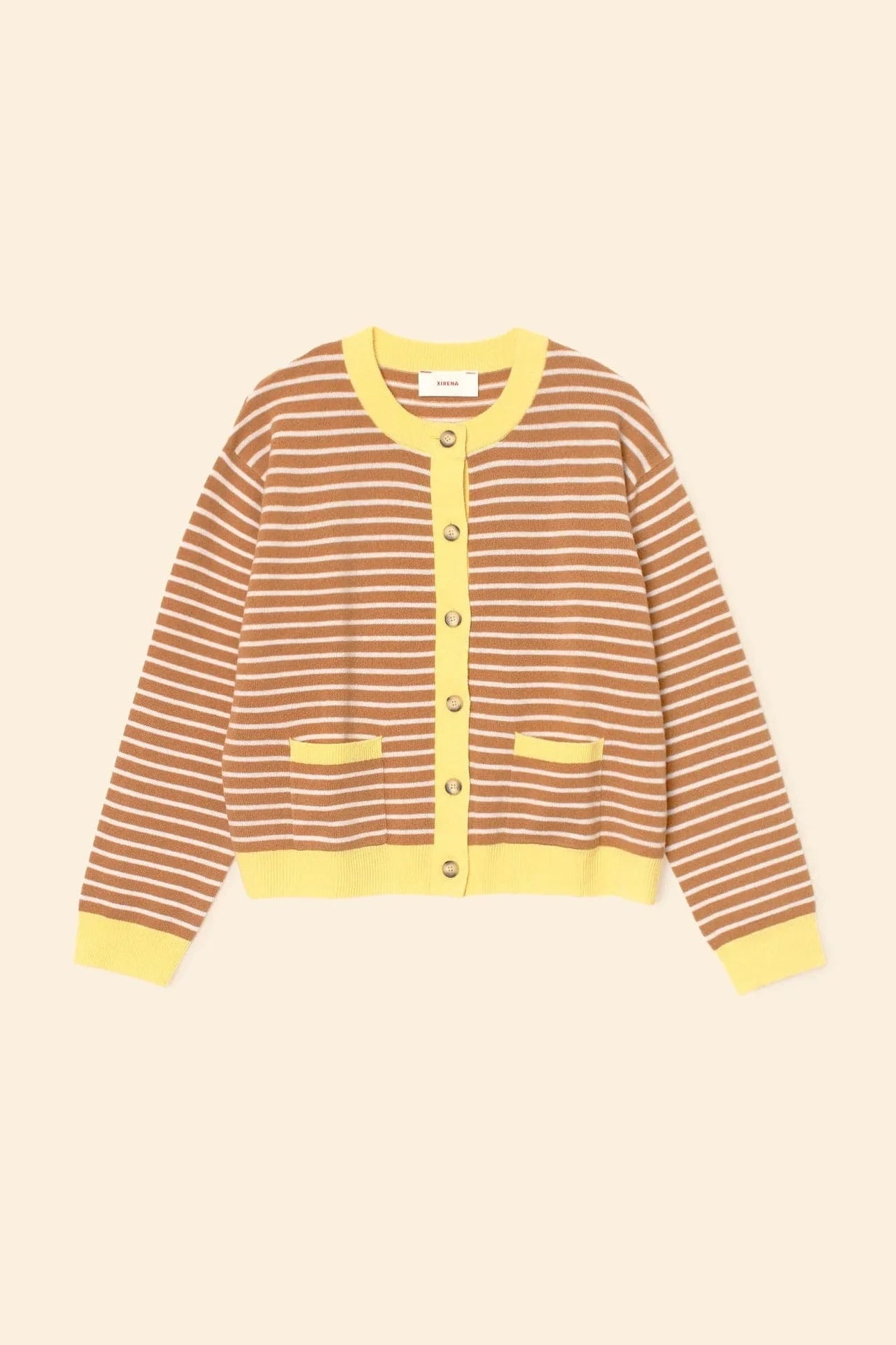 Xirena Lillian Cardigan in Camel | Shop Eleanor - Women's Designer