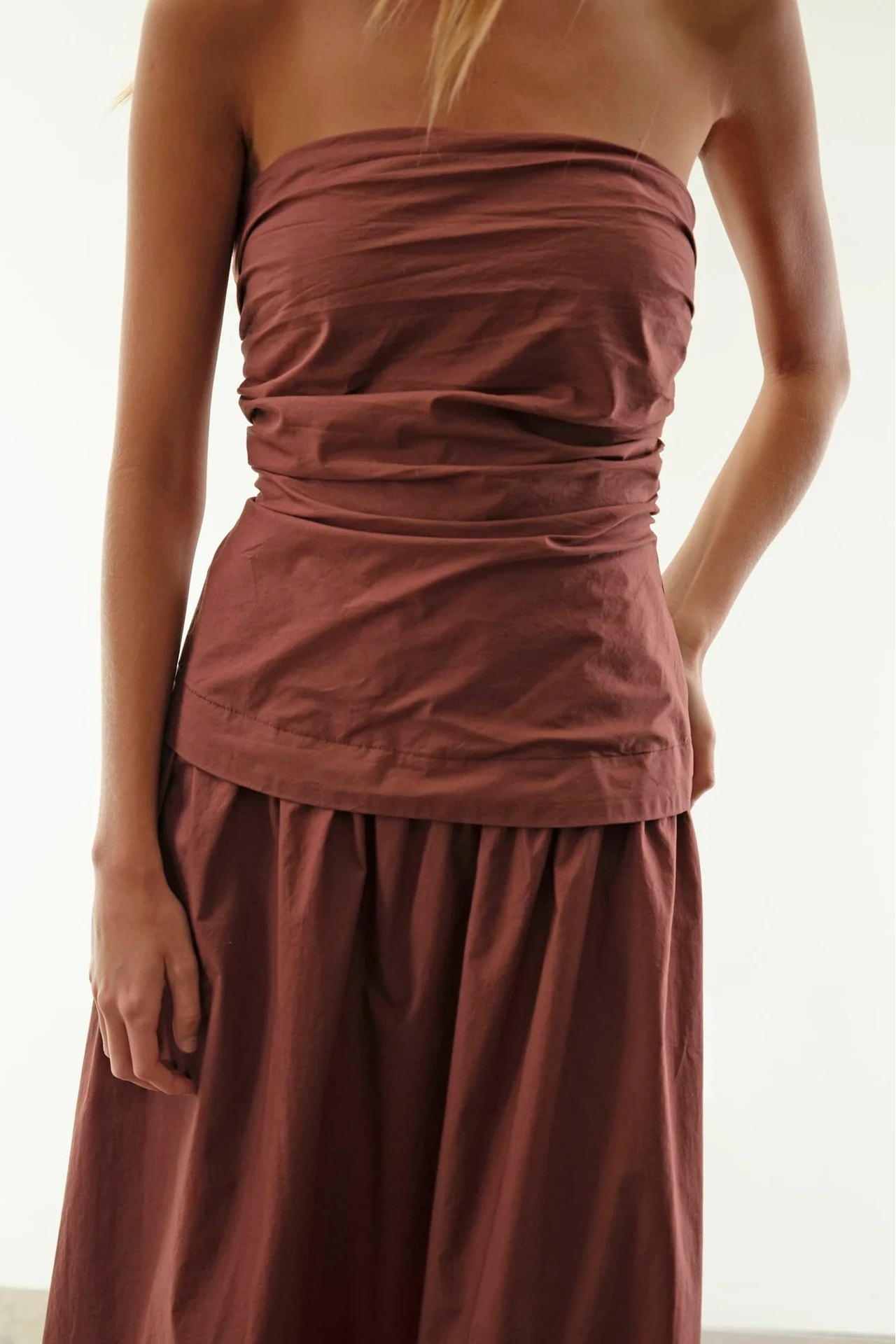 Xírena Ciara Dress in Adobe Brown | Shop Eleanor
