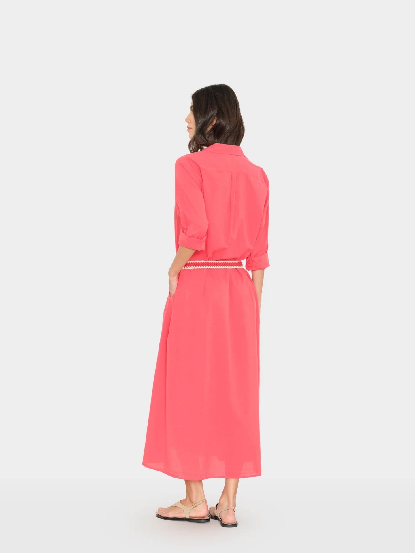 Boden Dress - Red Sky