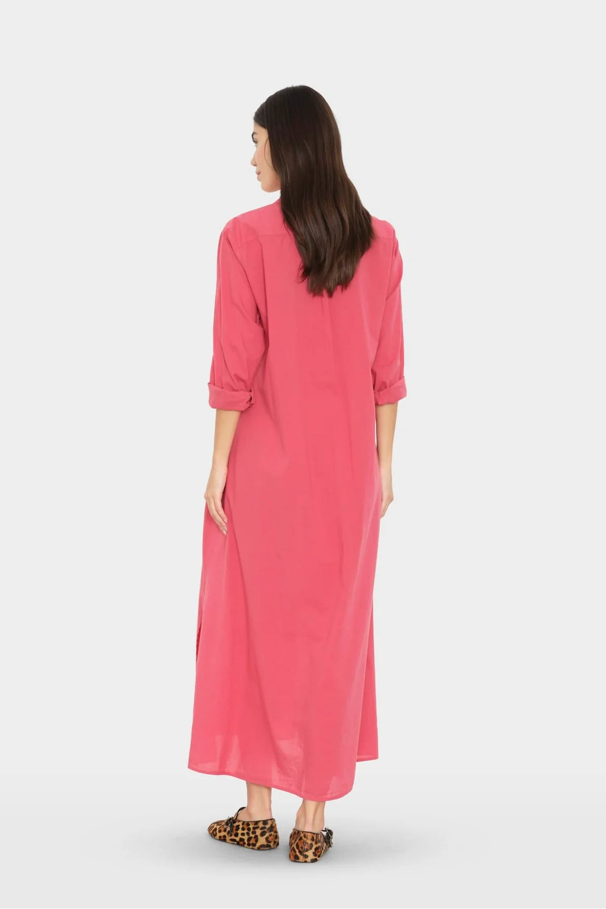 Xirena Boden Shirt Dress in Crimson | Shop Eleanor