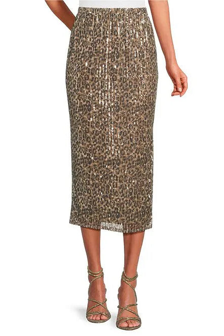 Elane Cheetah Maxi Skirt | Shop Eleanor - Women's Casual Clothing