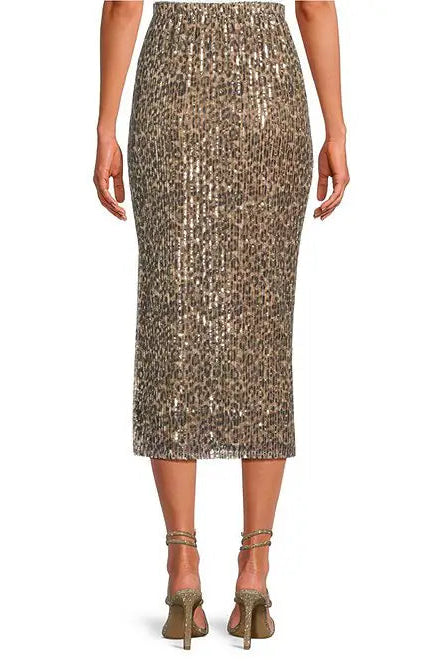 Elane Cheetah Maxi Skirt | Shop Eleanor - Women's Casual Clothing