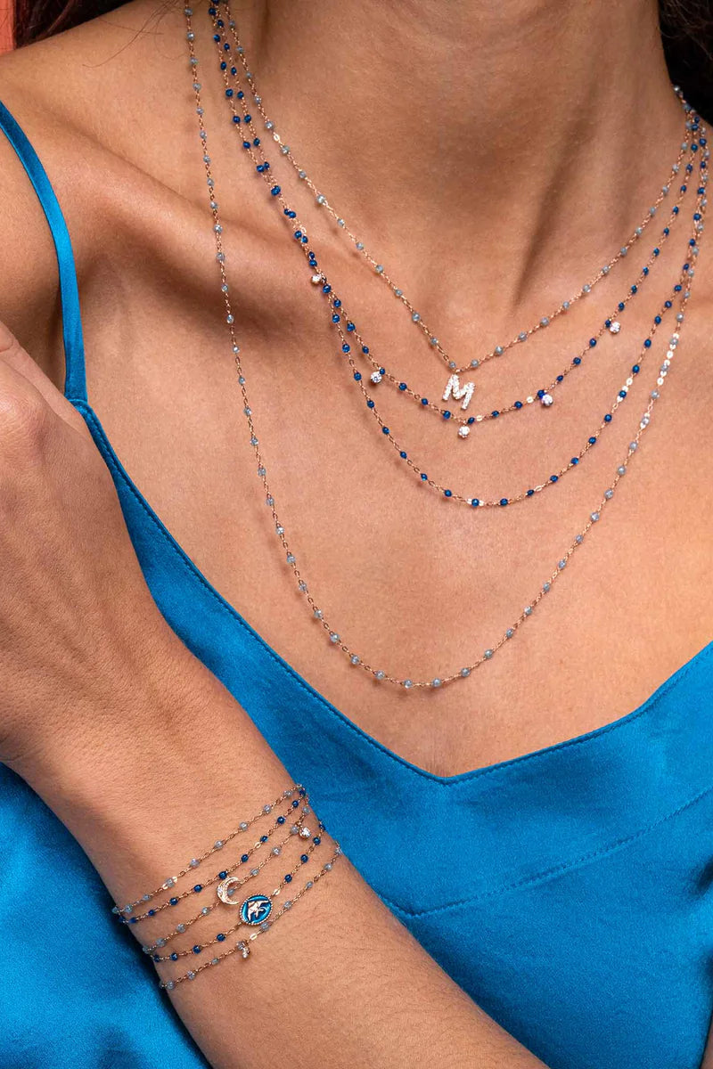Classic Gigi Necklace in Aqua - 16.5" | Shop Eleanor