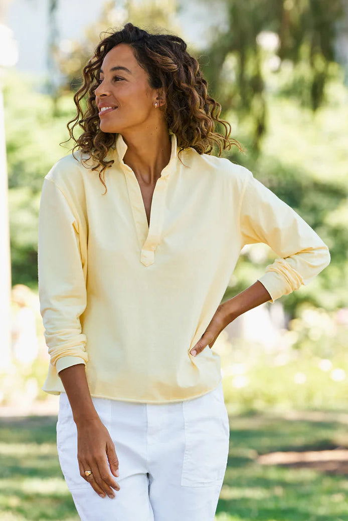 Frank & Eileen Patrick Henley in Canary | Shop Eleanor