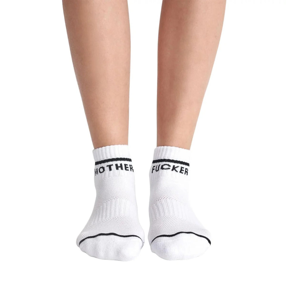 Baby Steps Ankle - MF White/Black