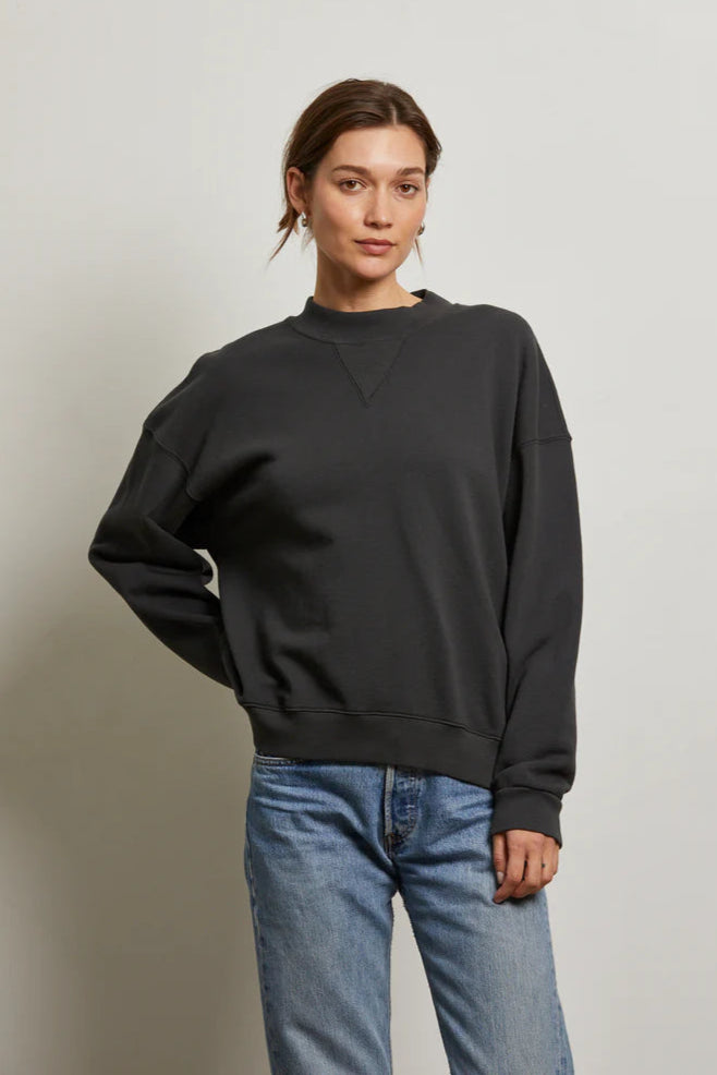 perfect white tee Blake French Terry Sweatshirt | Shop Eleanor