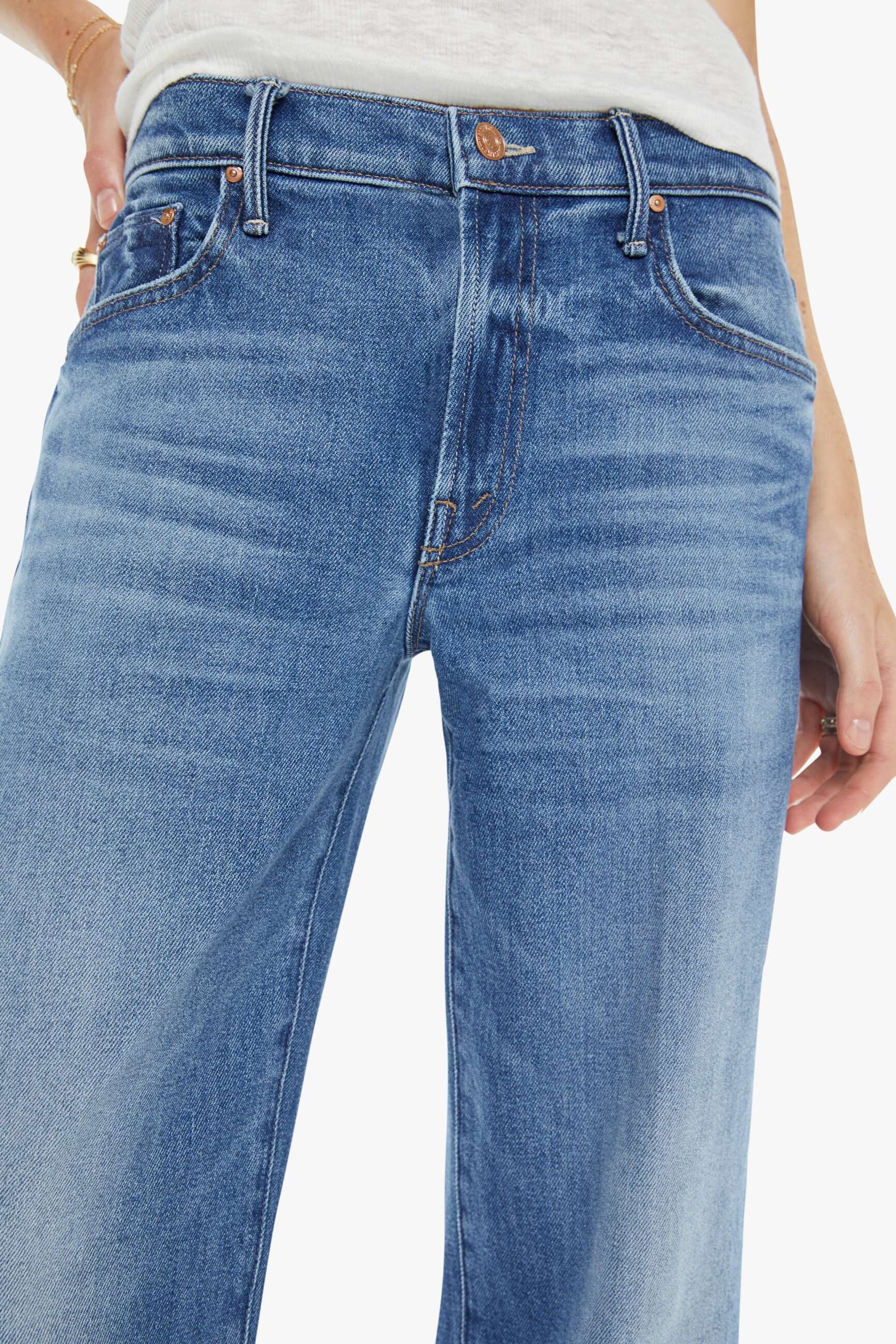 Mother Denim The Mid Rise Maven Ankle in All Your Eggs | Shop Eleanor