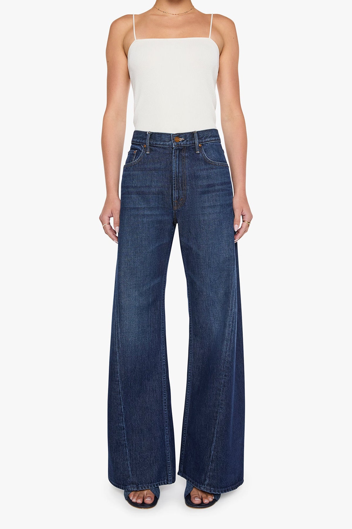 Lemon Twist Sneak Jean from Mother Denim | Shop Eleanor