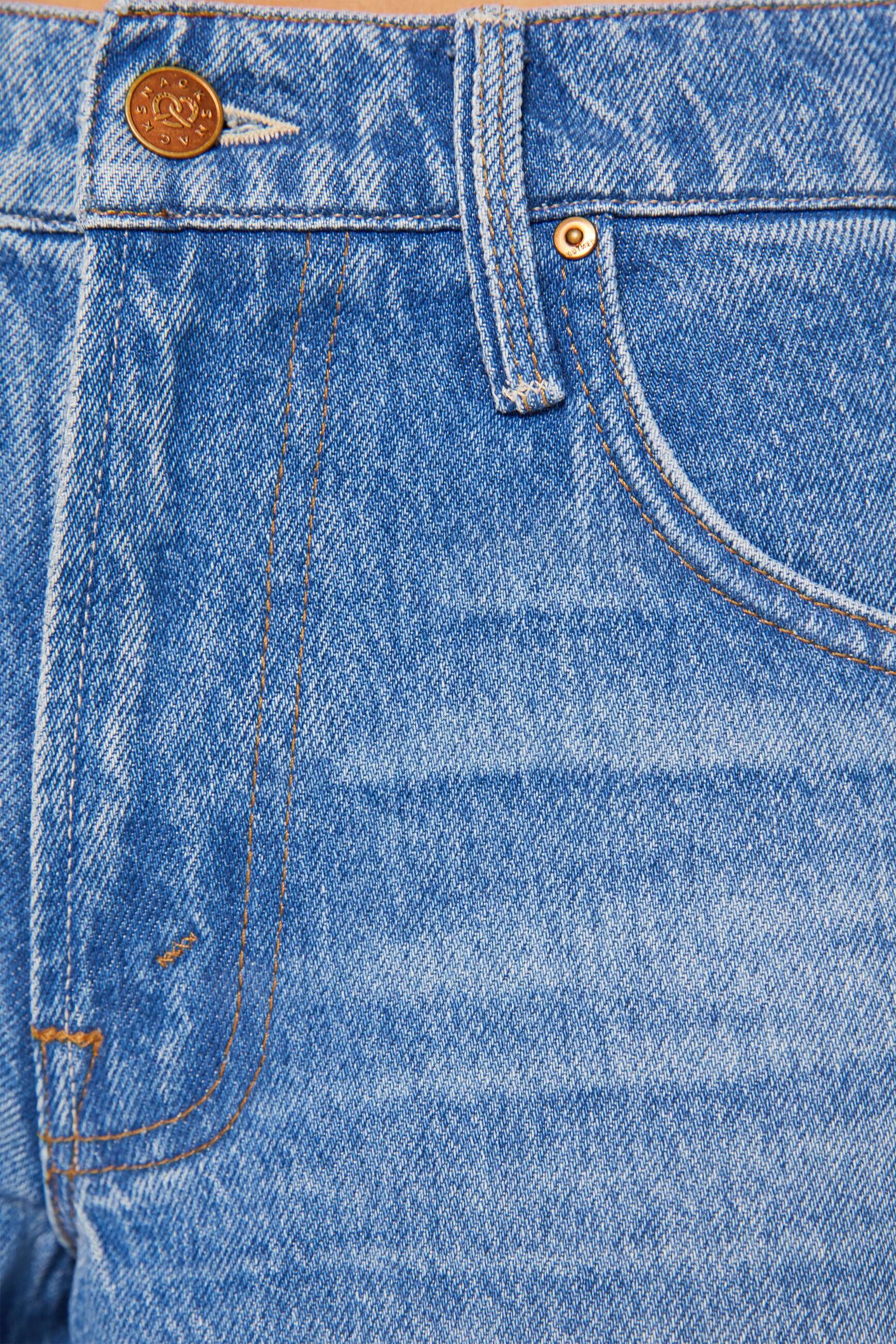 Mother Denim Rigatoni Flood Wide Crop Blue Jeans | Shop Eleanor