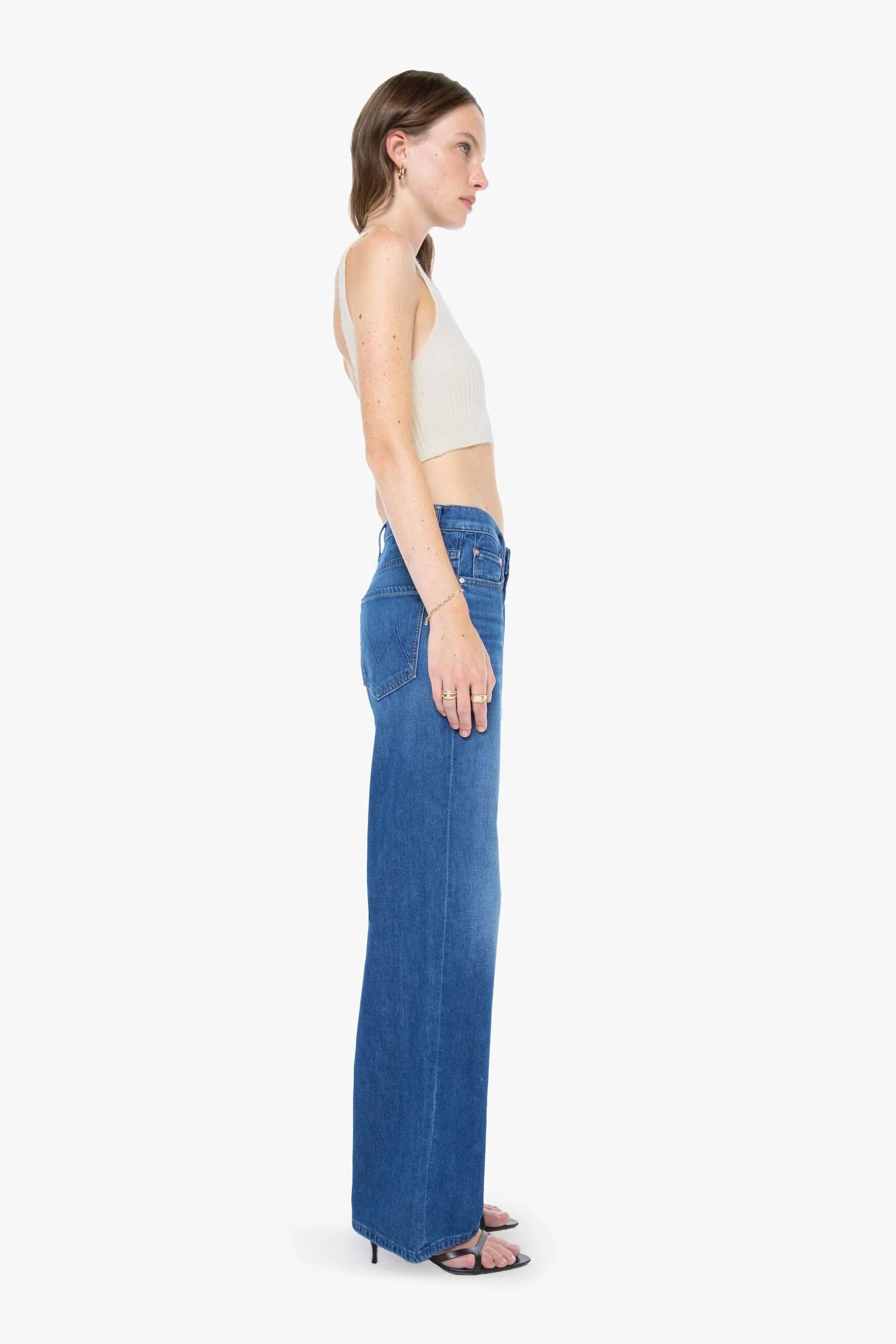 Mother Denim Mid Rise Maven Denim Jeans in Big Tipper | Shop Eleanor