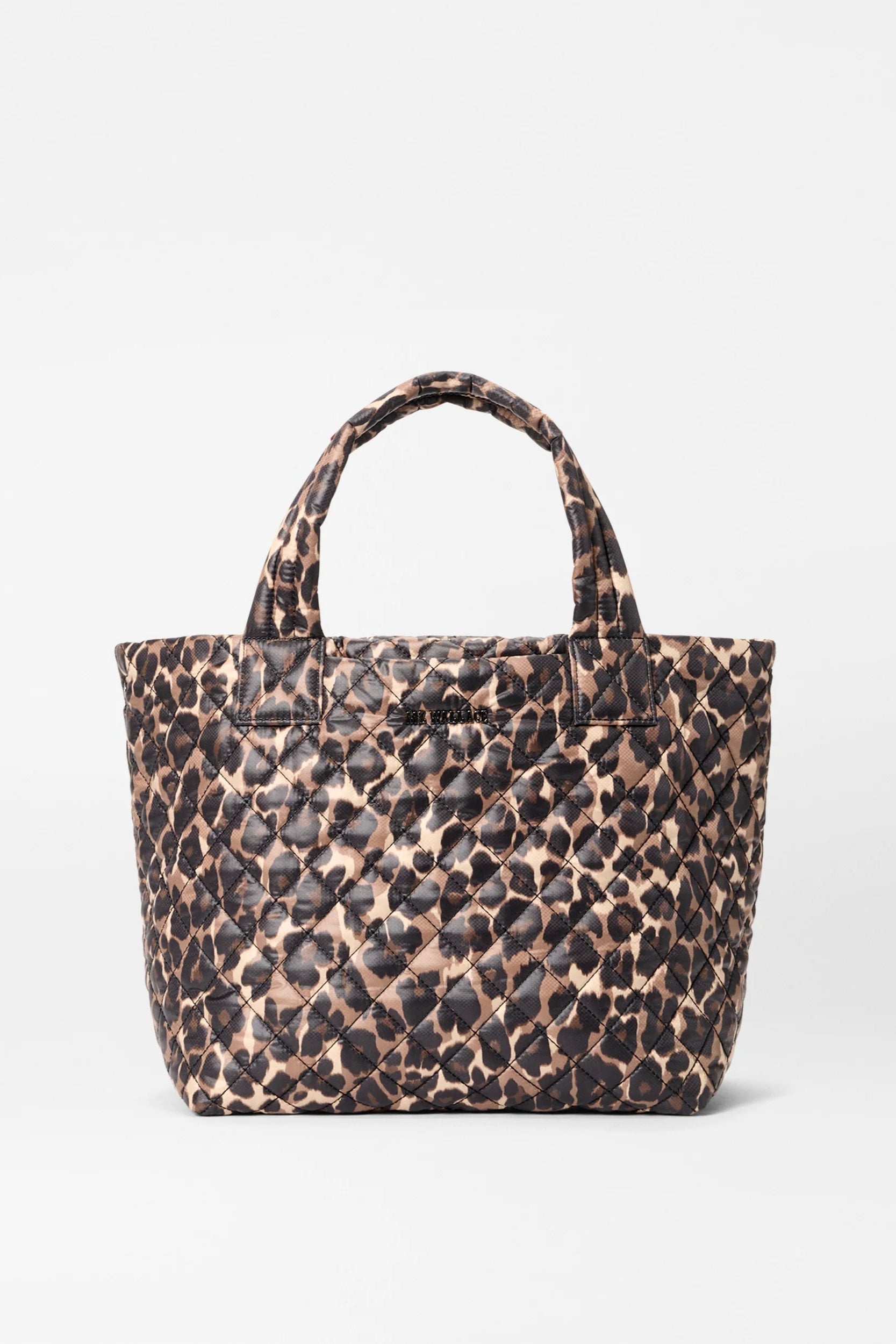 MZ Wallace Small Metro Tote Deluxe in Leopard | Shop Eleanor
