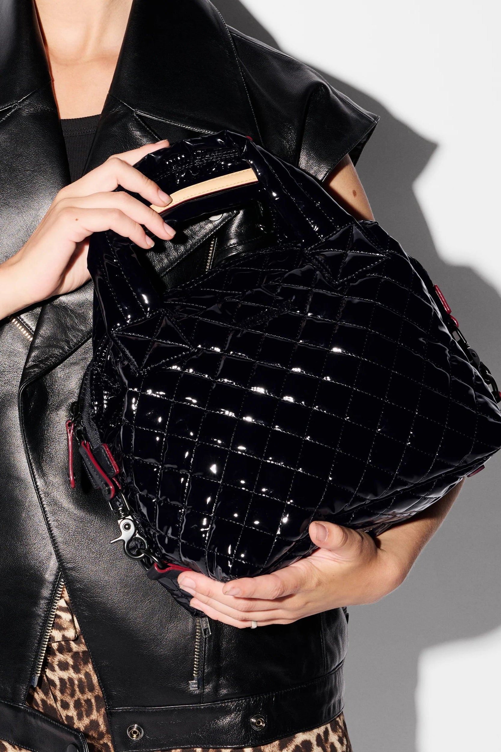 MZ Wallace Small Sutton Deluxe Bag in Black | Shop Eleanor