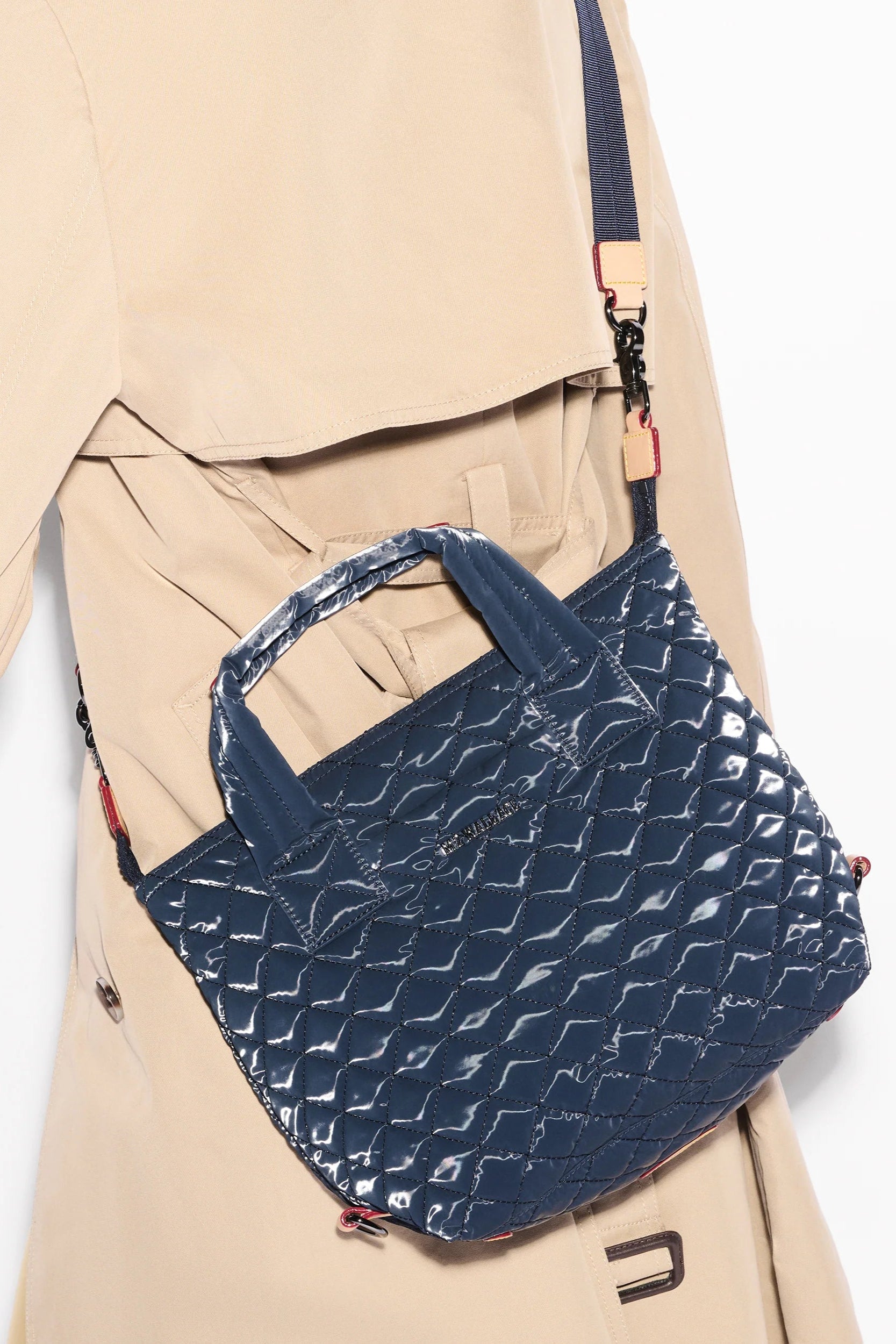 high-quality Italian leather bag with internal pockets