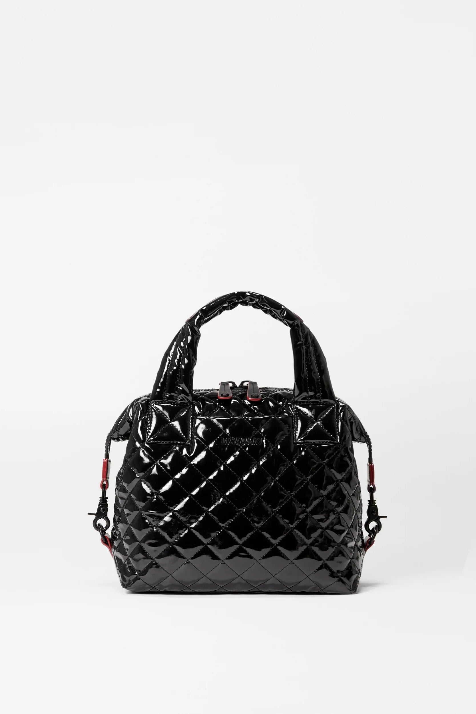 MZ Wallace Small Sutton Deluxe Bag in Black | Shop Eleanor
