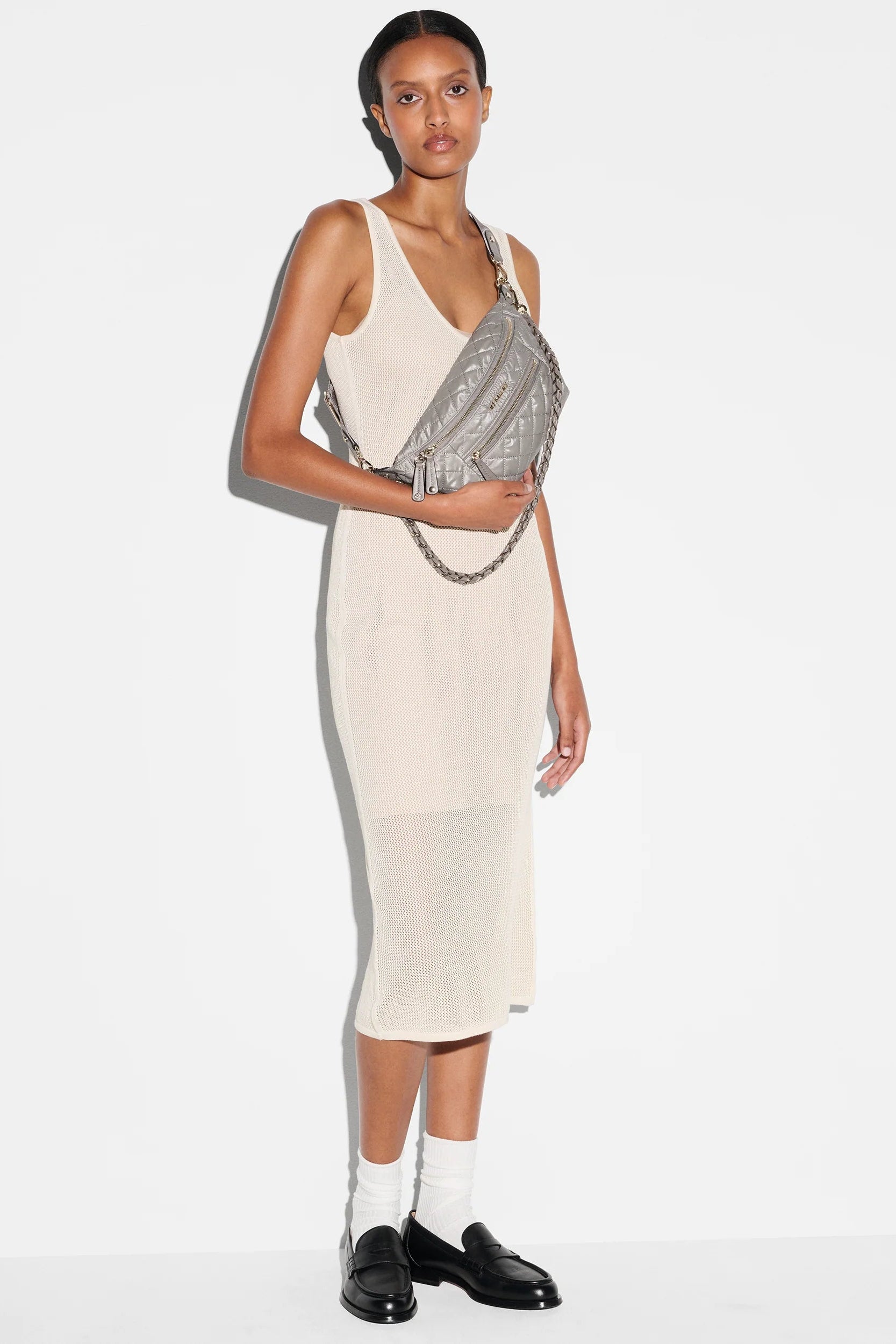 Small Crosby Crossbody - Metallic Pearl