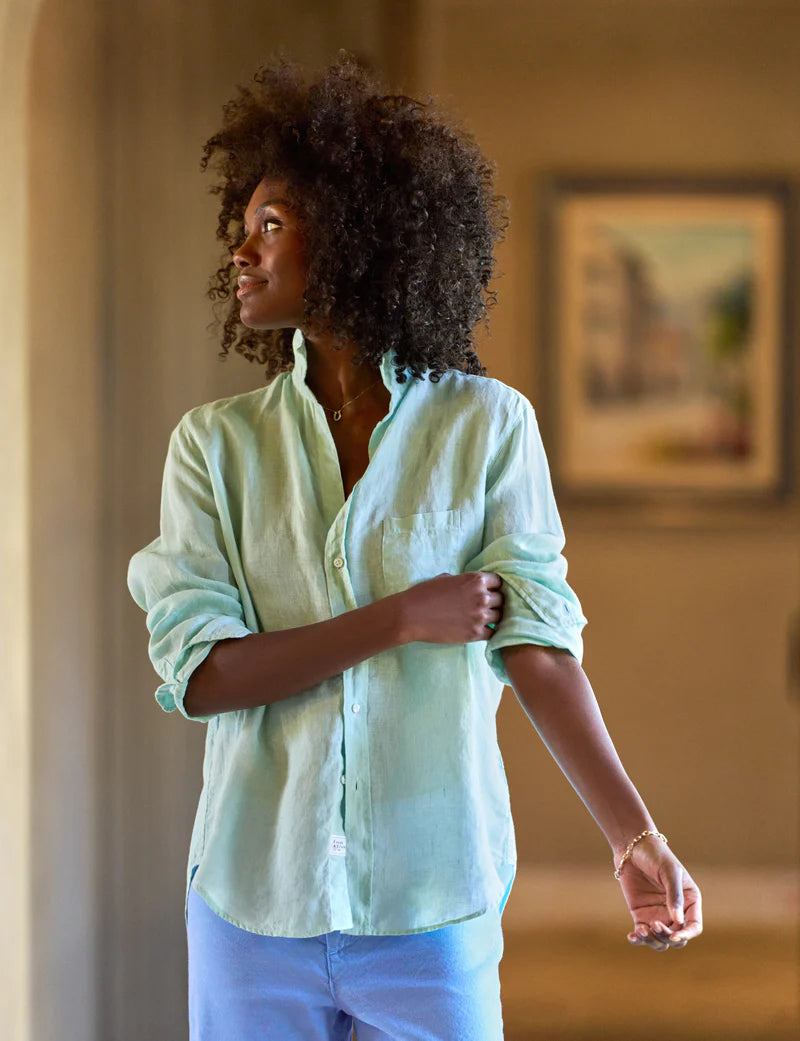 Frank & Eileen Eileen Button Up in Sea Foam | Shop Eleanor