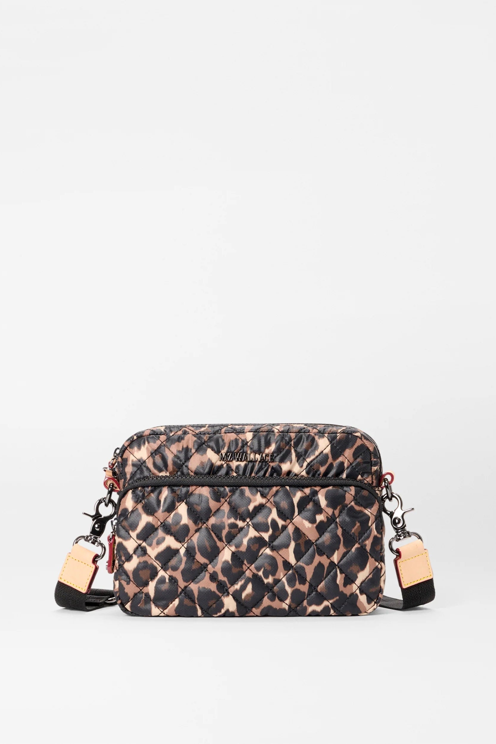 MZ Wallace Small Metro Camera Bag in Leopard | Shop Eleanor