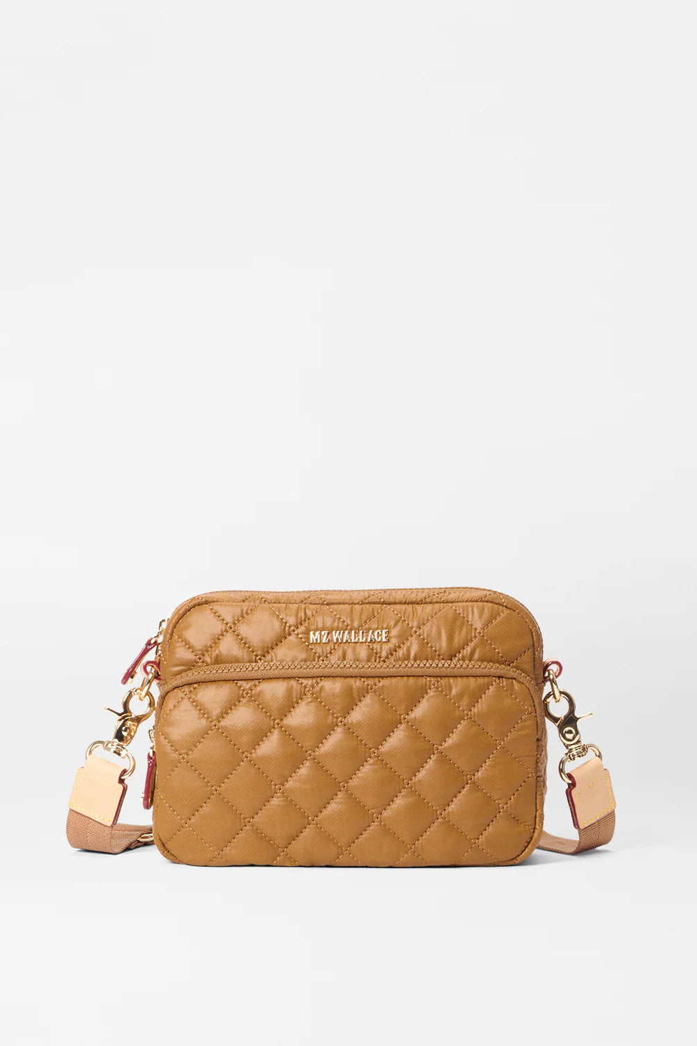 MZ Wallace Small Metro Camera Bag in Amber | Shop Eleanor