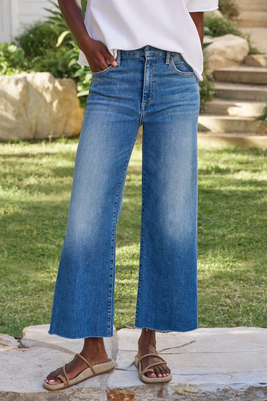 Frank & Eileen Galway Wide Leg Jean in 2002 | Shop Eleanor