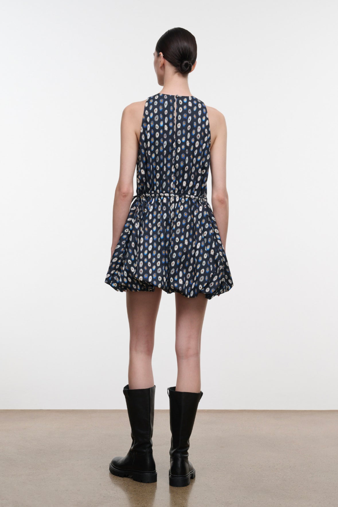 The STAUD Molly Mini Dress in Glasswork | Shop Eleanor 