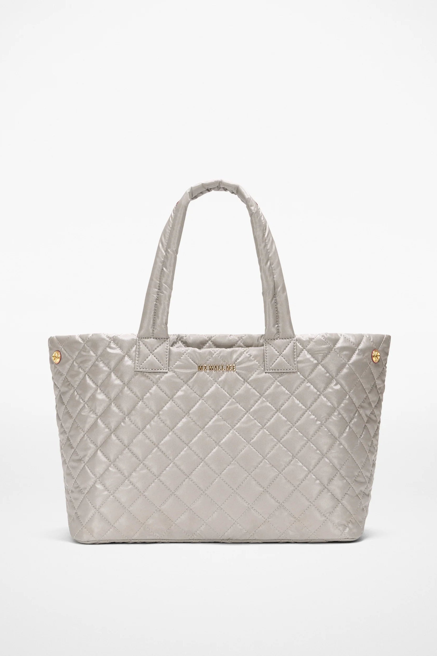 MZ Wallace Medium Metro City Tote Sable Pearl | Shop Eleanor