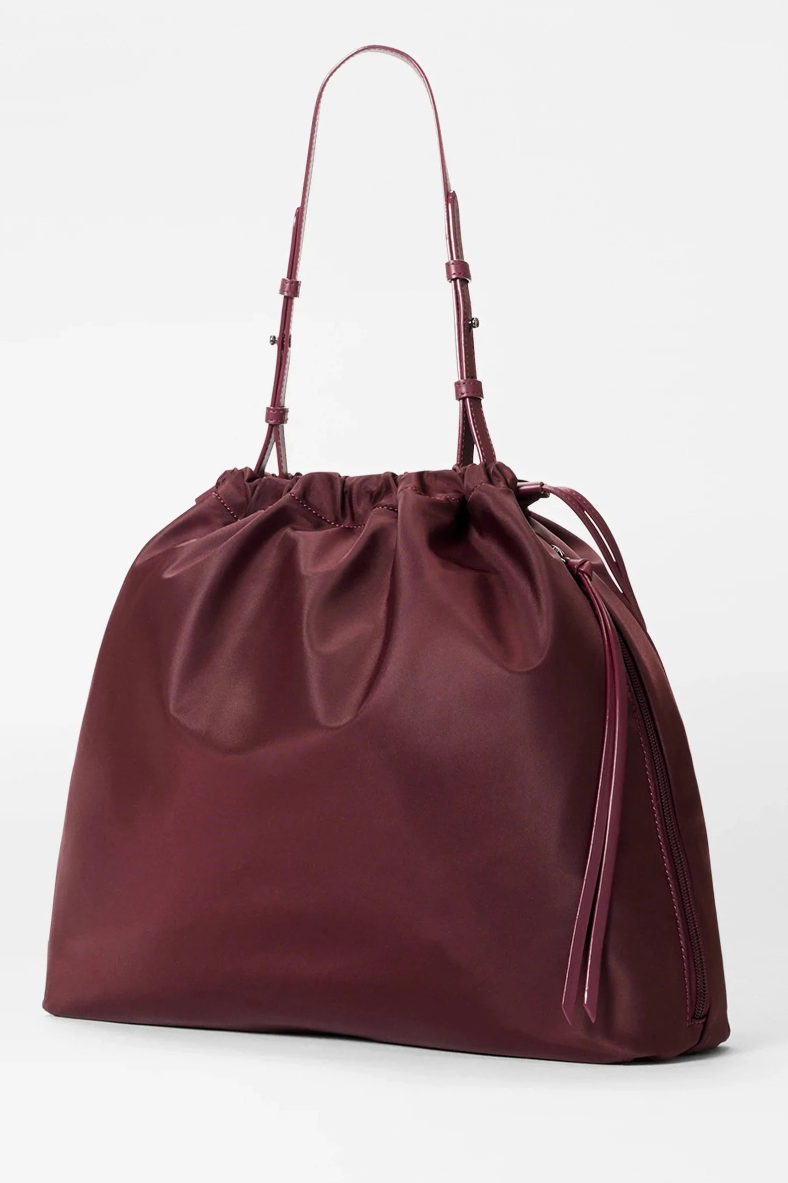 MZ Wallace Waverly Shoulder Bag in Bordeaux | Shop Eleanor
