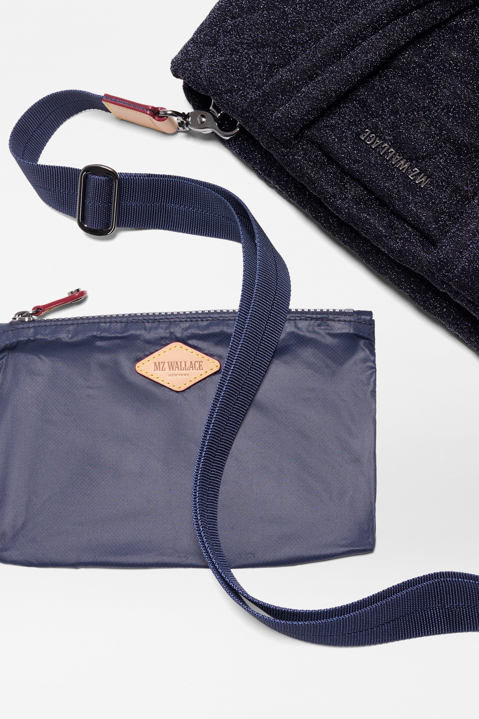 MZ Wallace Small Metro City Tote in Midnight Shimmer | Shop Eleanor