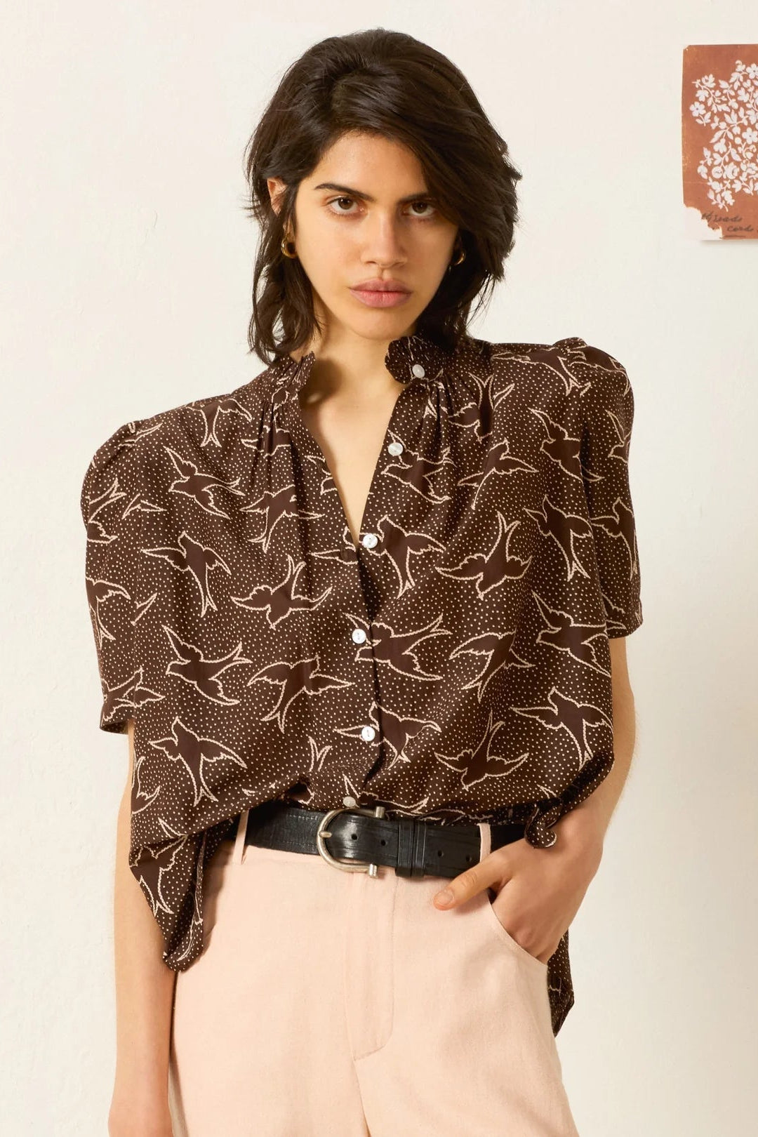 Alix of Bohemia Winnie Clove Swallow Shirt | Shop Eleanor