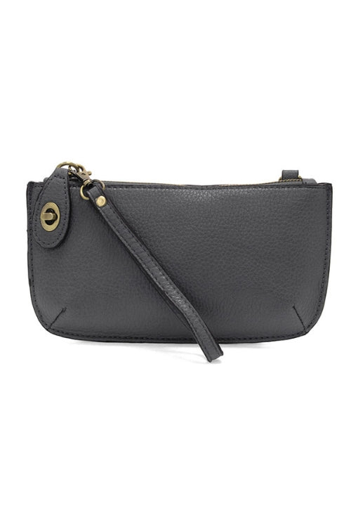 Joy Susan Mini Clutch Crossbody Wristlet in Shadow Grey | Shop Eleanor
