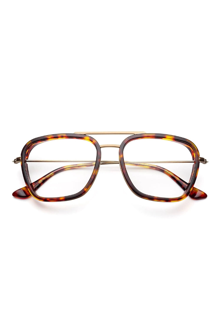 Caddis Stanton Reading Glasses in Turtle | Shop Eleanor