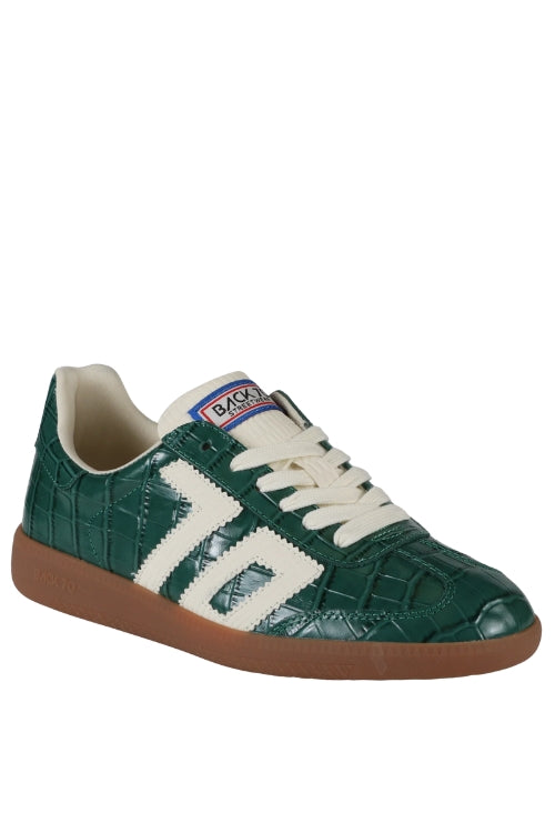 Back 70 Cloud Sneaker in Green Milk | Shop Eleanor - Women's Designer