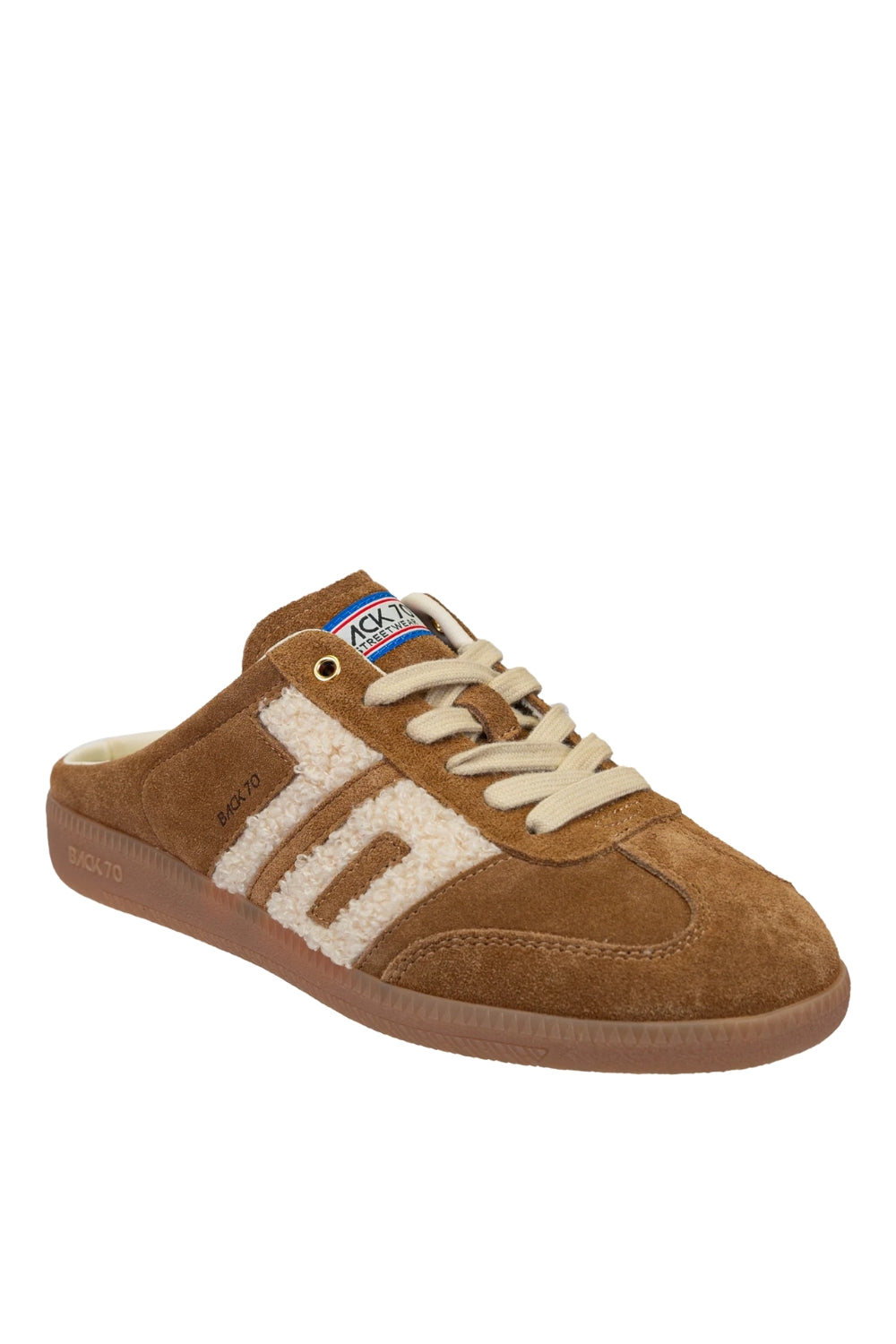 Back 70 Easter Backless Sneaker in Tobacco | Shop Eleanor 