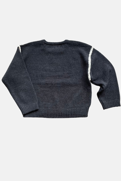 a.ren Mienna Sweater in Grey | Shop Eleanor - Women's Casual Clothing