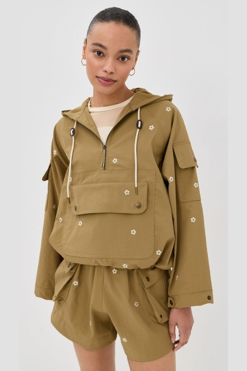 The Great Outdoors Embroidered Cropped Trailhead Jacket | Shop Eleanor