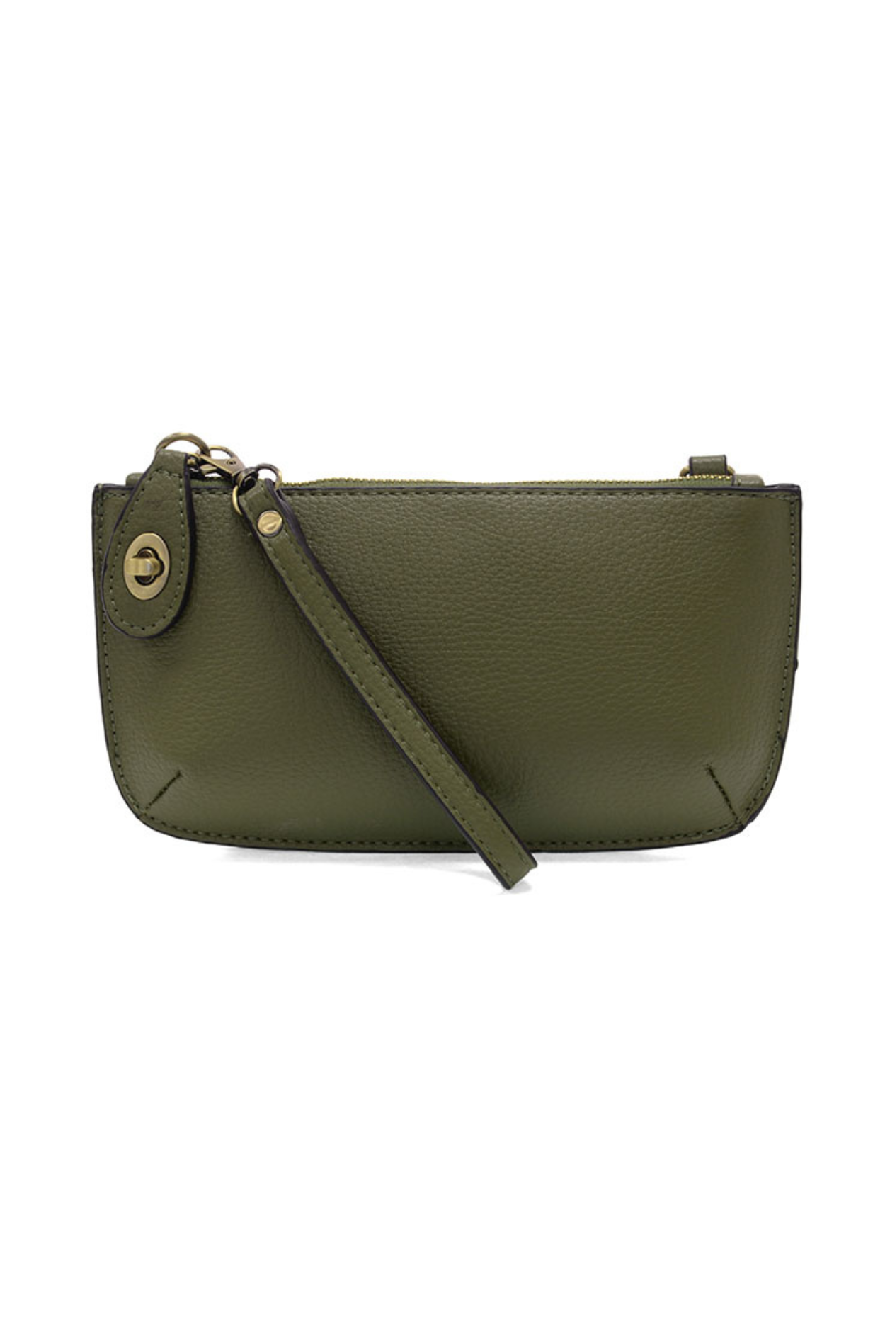 Joy Susan Mini Cluth Crossbody Wristlet in Olive Grove | Shop Eleanor