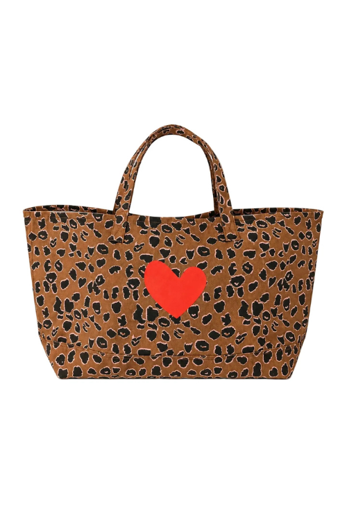 Kerri Rosenthal Nomad Tote in Cheetah