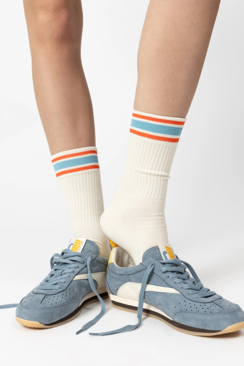 Oncept Stockholm Sneaker in Harbor Blue | Shop Eleanor 