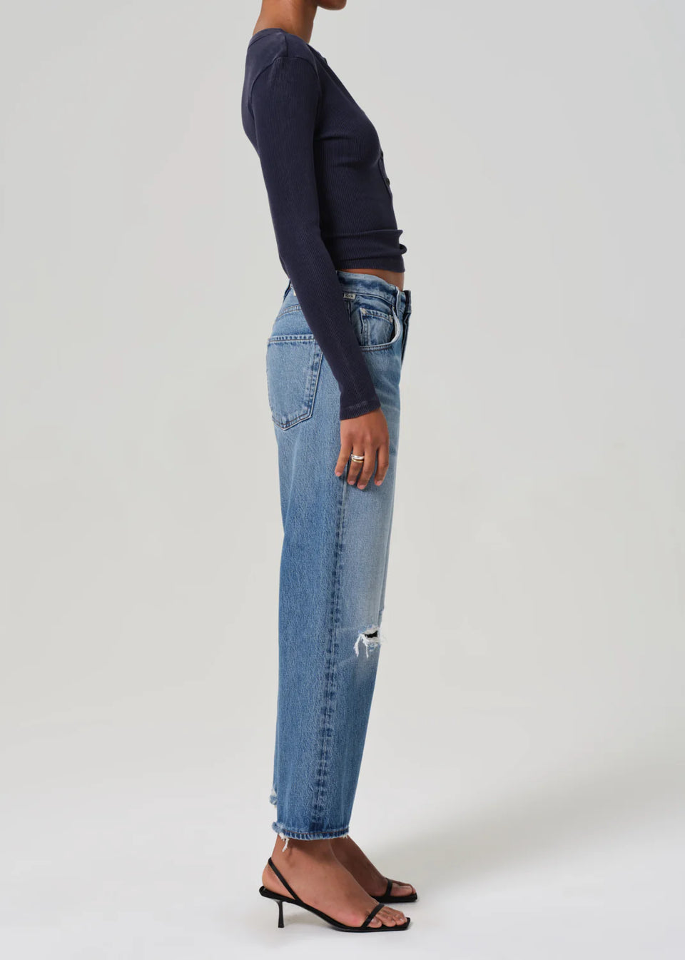 Citizens of Humanity Gaucho Vintage Wide Leg Denim Jean in Solano | Shop Eleanor