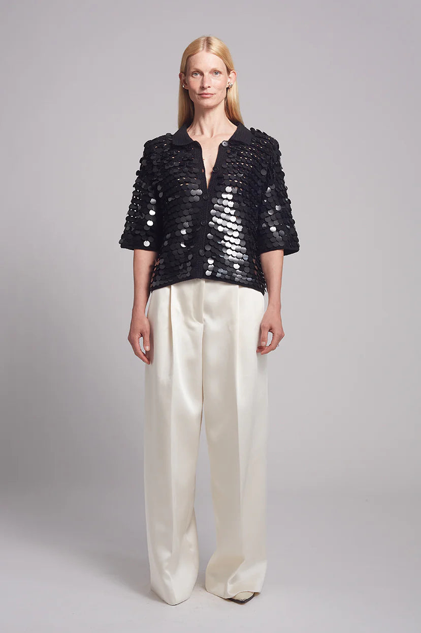 Eleven Six Phoebe Sequin Shirt | Shop Eleanor - Holiday Tops