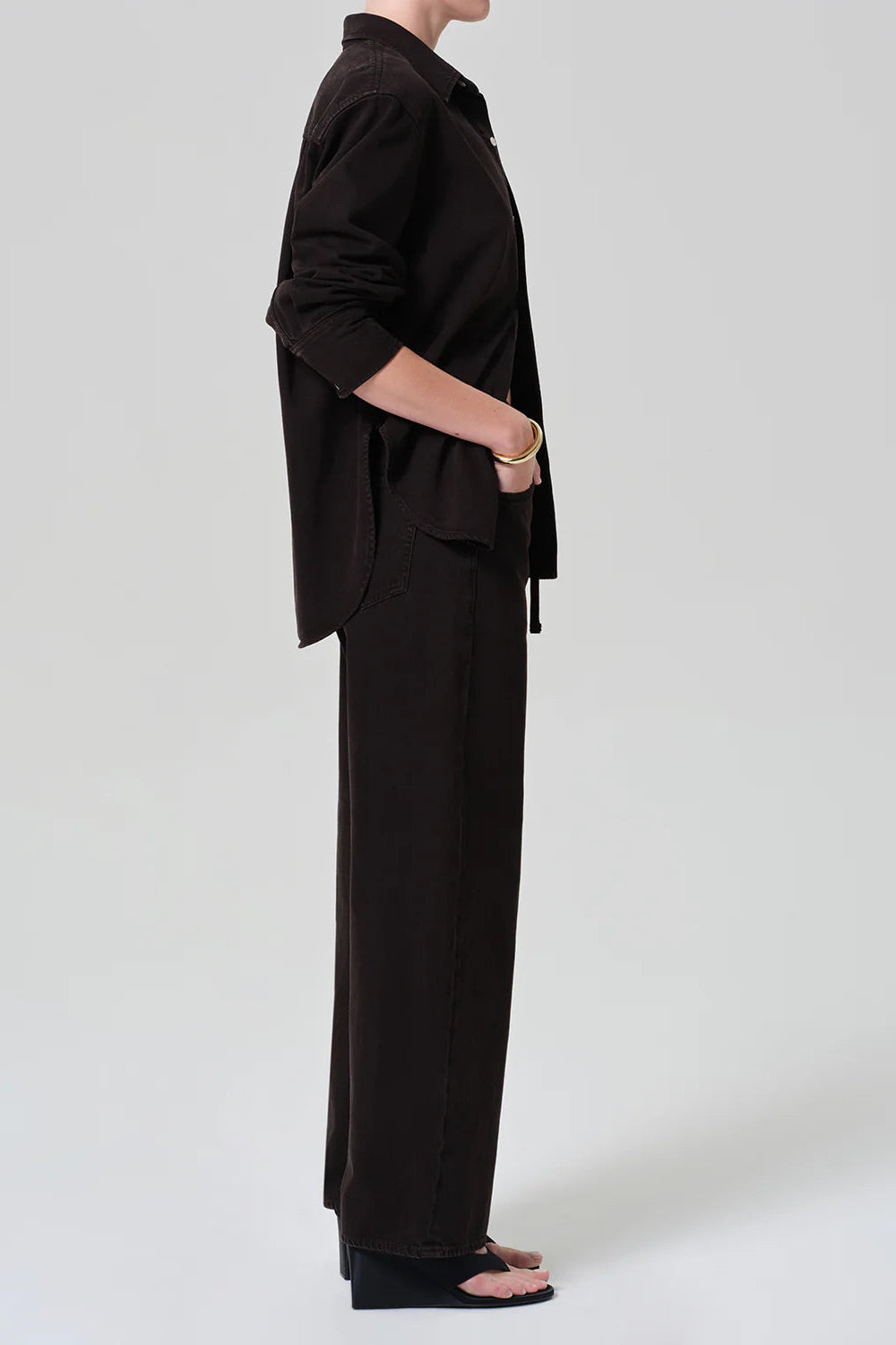 Citizens of Humanity Brynn Drawstring Trouser in Carob | Shop Eleanor