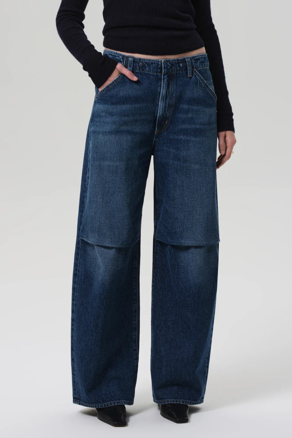 Citizens of Humanity Pasha Wide Leg Relaxed Denim Trouser in Norello | Shop Eleanor - Women's Clothing Boutique